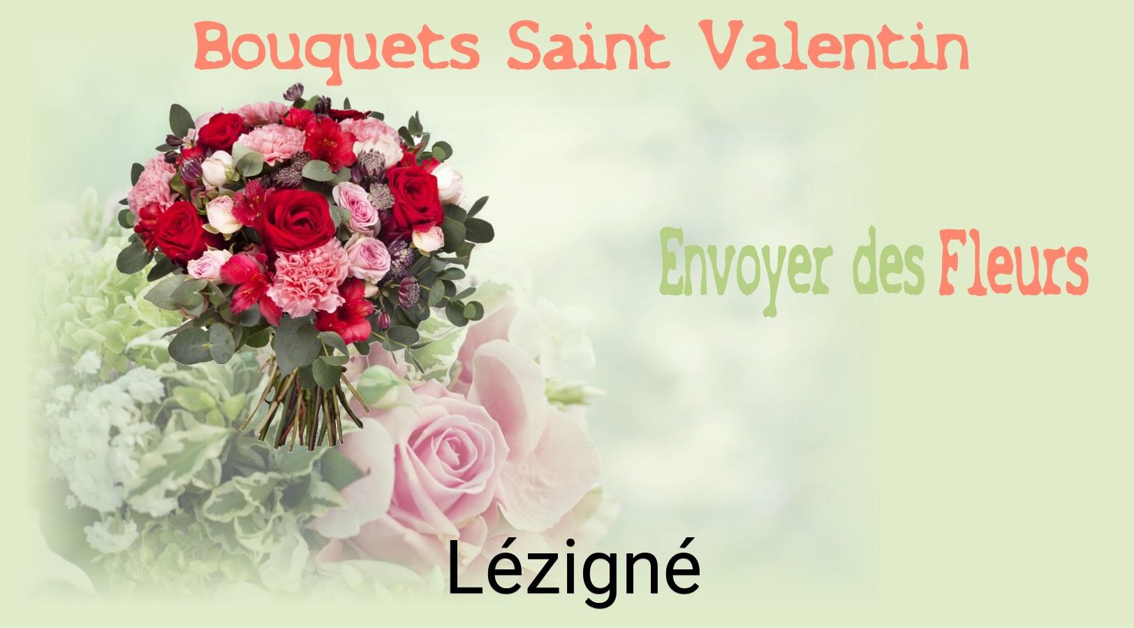 Roses de Saint-Valentin livrées à Lézigné